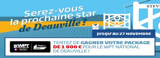 WPT National Deauville sur PMU Poker