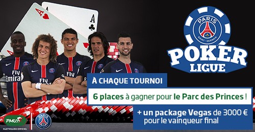 Paris Poker Ligue 2016 PMU